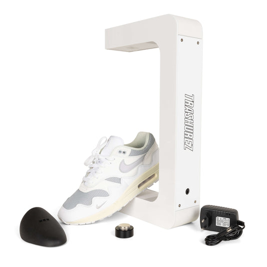 White Levitating Display Stand for Sneakers