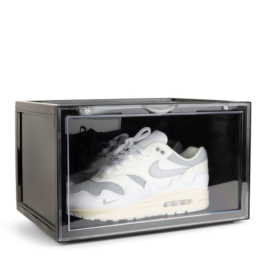 durable hard and protective black sneaker display box